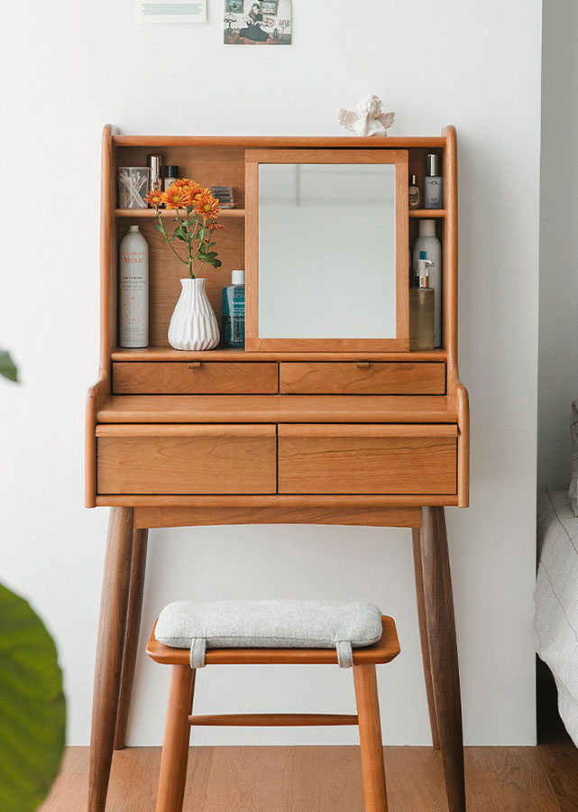 Orkos Solid Wood Dresser