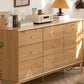 Prague Solid Wood Drawer Chest