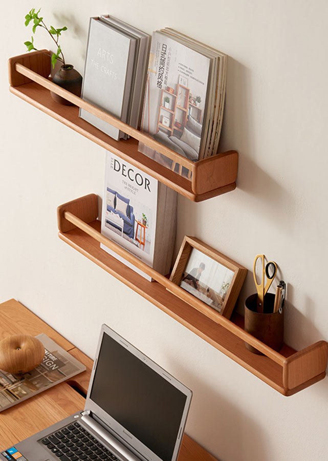 Obice Solid Wood Wall Shelves