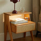 Vetus Solid Wood Nightstand