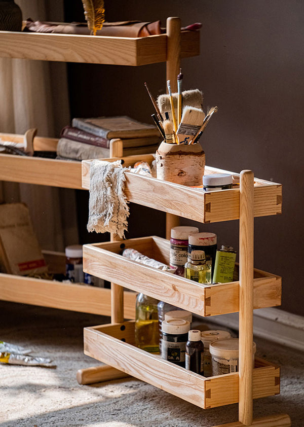 Stroma Solid Wood Rack | nichinichi.sg