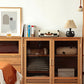 Donovan Solid Cherry Wood Stackable Sideboard, without legs