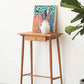 Compact Solid Wood Side Table