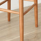 Weave Solid Wood Barstool