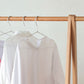 Classic Solid Cherry Wood Clothes Rack, close up