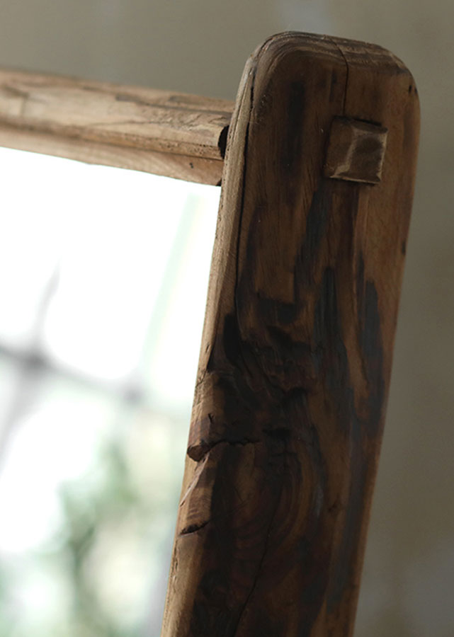 Rustic Standing Mirror