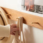 Fila Solid Cherry Wood Wall Hook