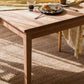 Classic Solid Cherry Wood Dining Table