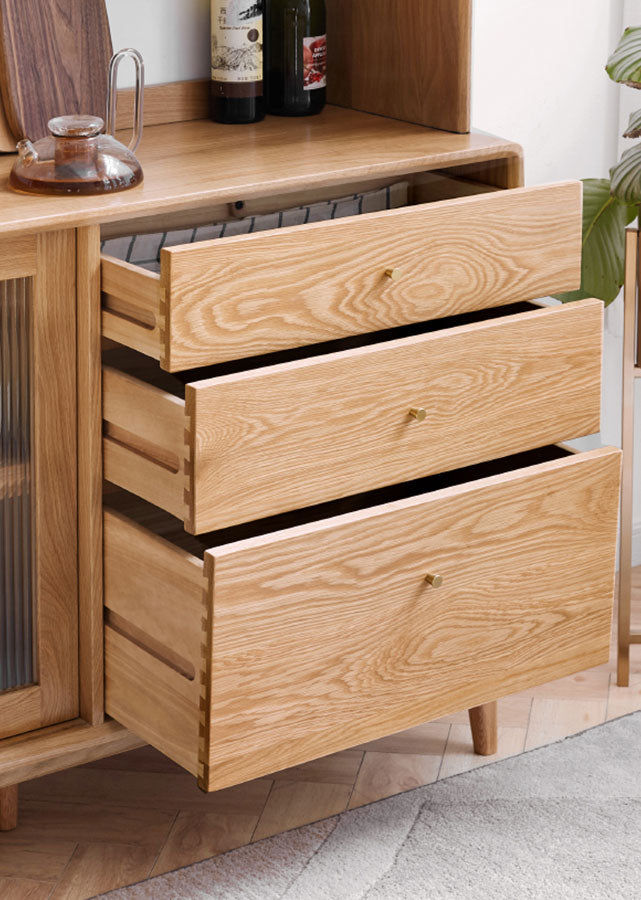 Bailey Solid Oak Sideboard with drawers
