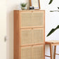 Ultra Thin Solid Wood Shoe Cabinet