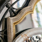 European Antique-Style Mirror, close up of frame