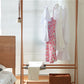 The perfect wooden clothes rack for the bedroom.