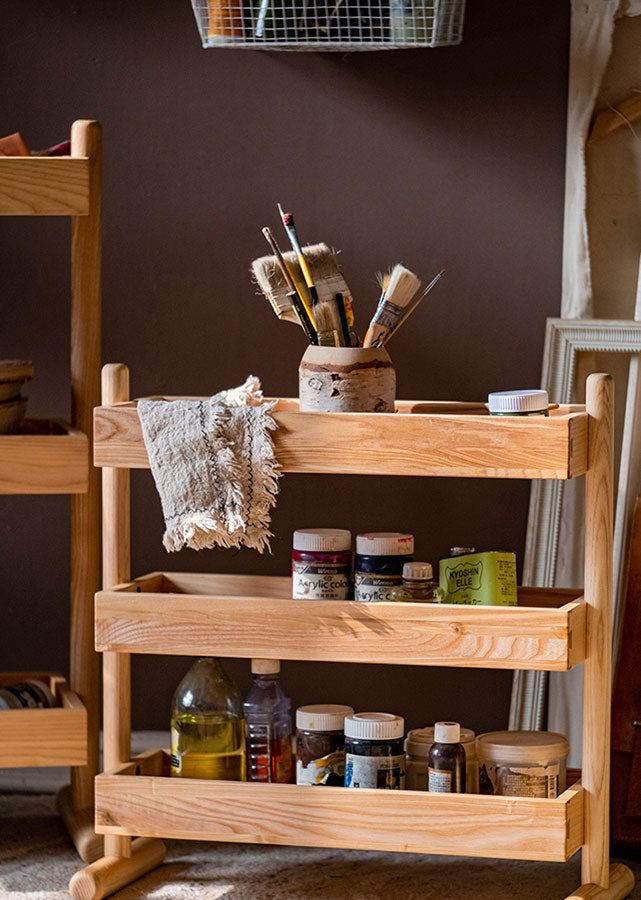 Stroma Solid Wood Rack | nichinichi.sg