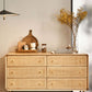 Lente Solid Ash Drawer Chest, 6 drawers