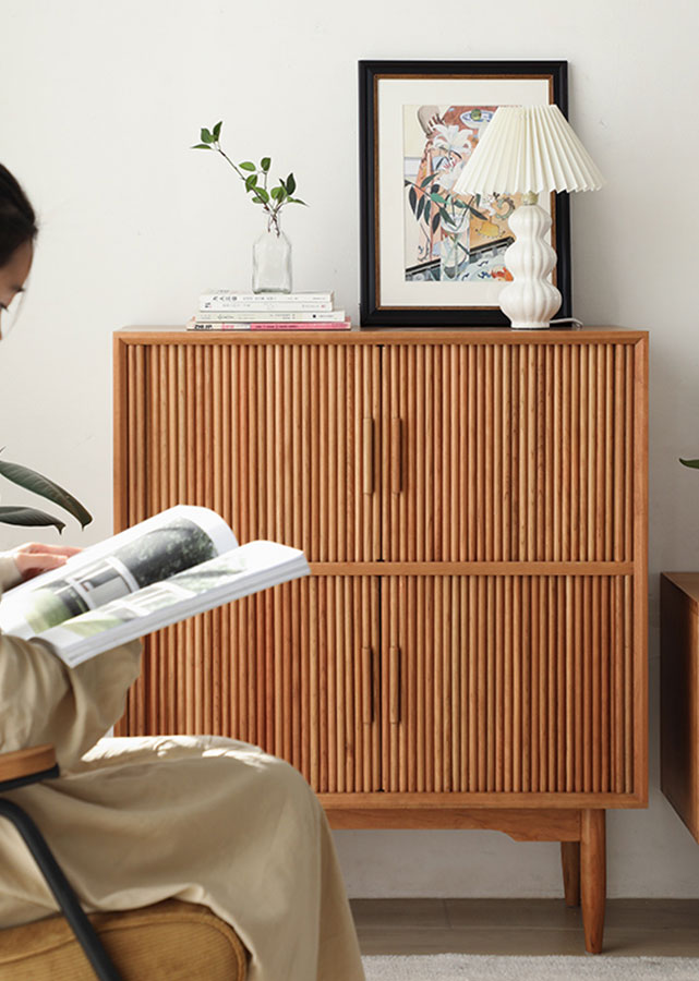 Serene Solid Wood Sideboard