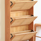 Ultra Thin Solid Wood Shoe Cabinet