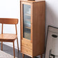 Elegante Solid Cherry Wood Tall Cabinet