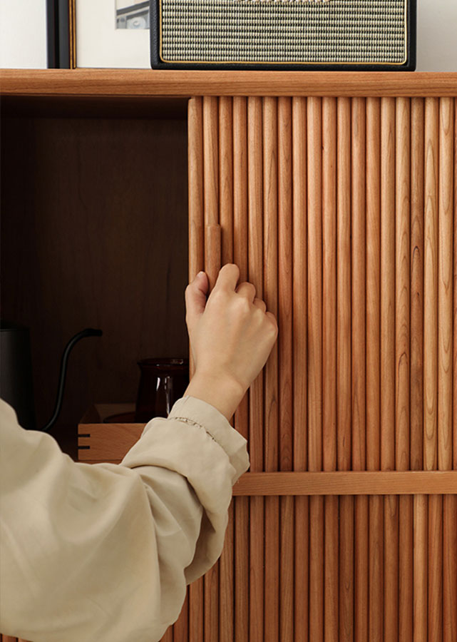 Serene Solid Wood Sideboard